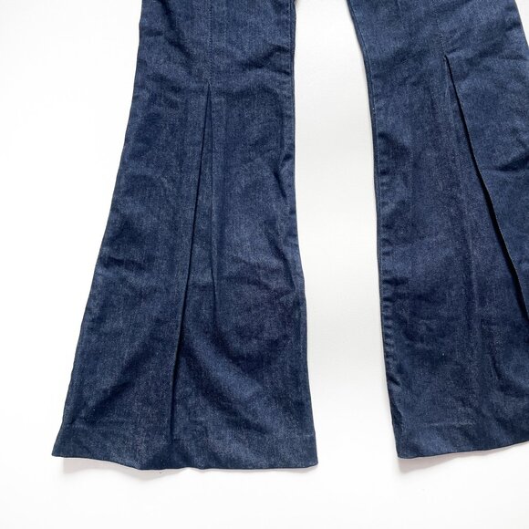 Frame Pixie Pleat Denim Pants Flare Jeans Rinse Size 29 NEW NWT - Picture 5 of 15